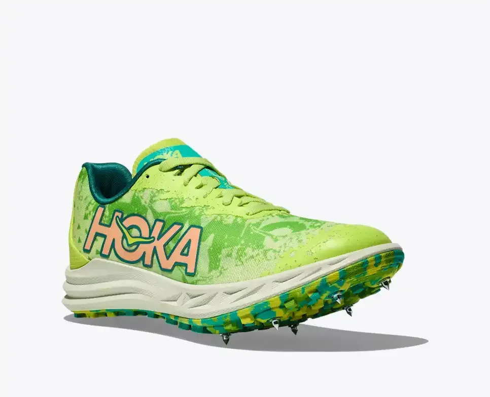 HOKA Crescendo XC Lettuce Electric Lime