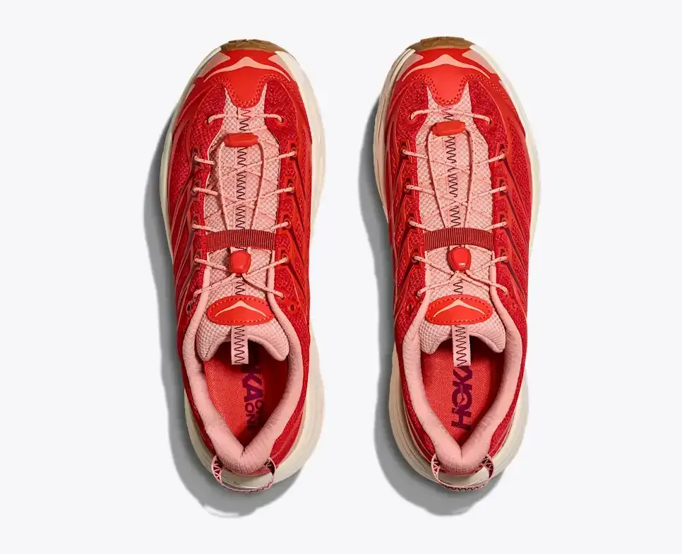 HOKA Mafate Three2 Tomato Vermillion