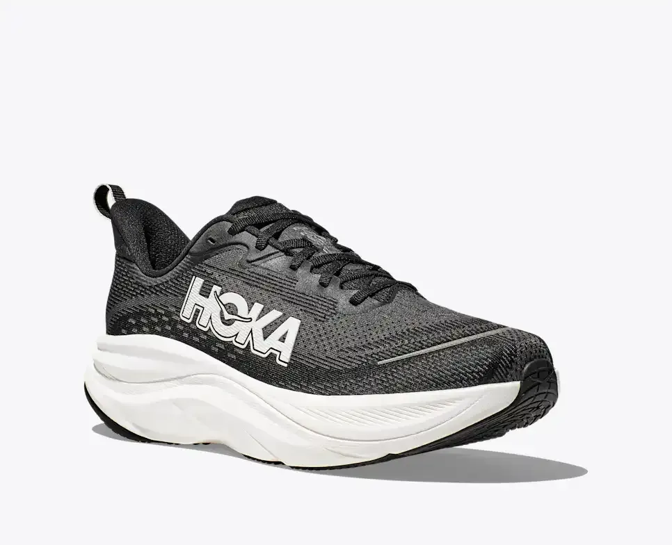 HOKA Skyflow Black White