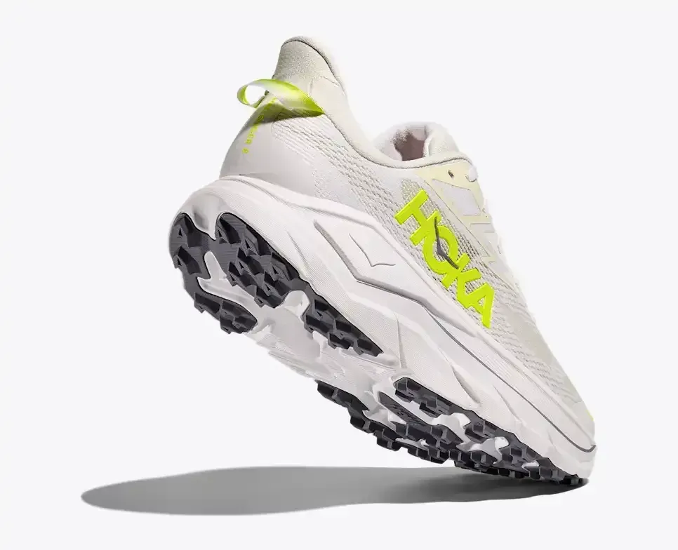 HOKA Challenger 8 White Neon Citrus